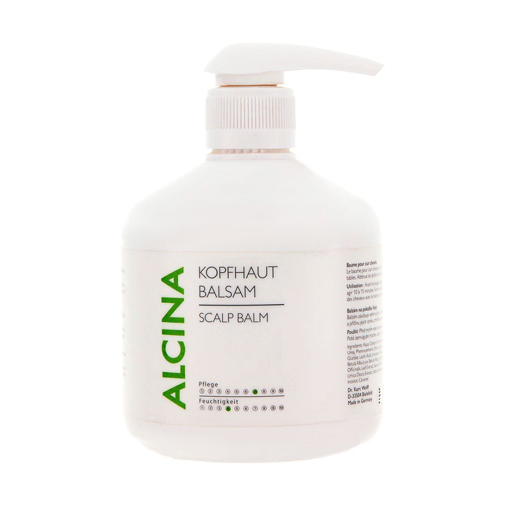 Уцінка! Бальзам для чутливої шкіри голови, яка свербить Alcina Scalp Balm, 500 мл